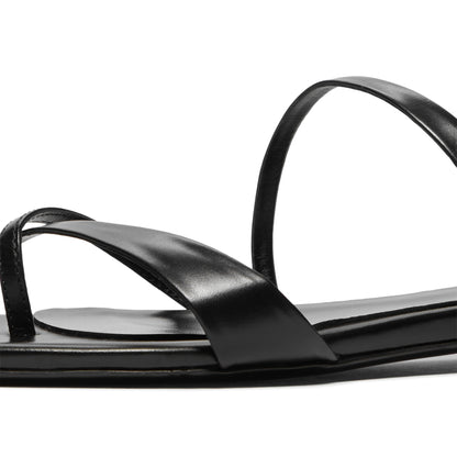 Jude Heath Sandal (Black Leather)