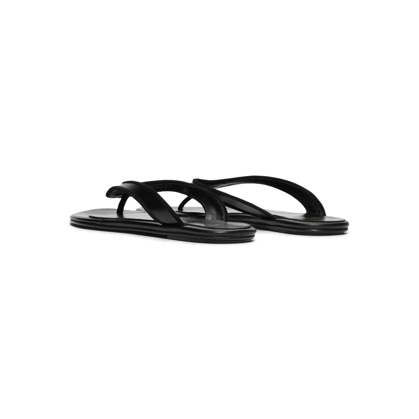 Jude Rue Sandal (Black Leather/Suede)