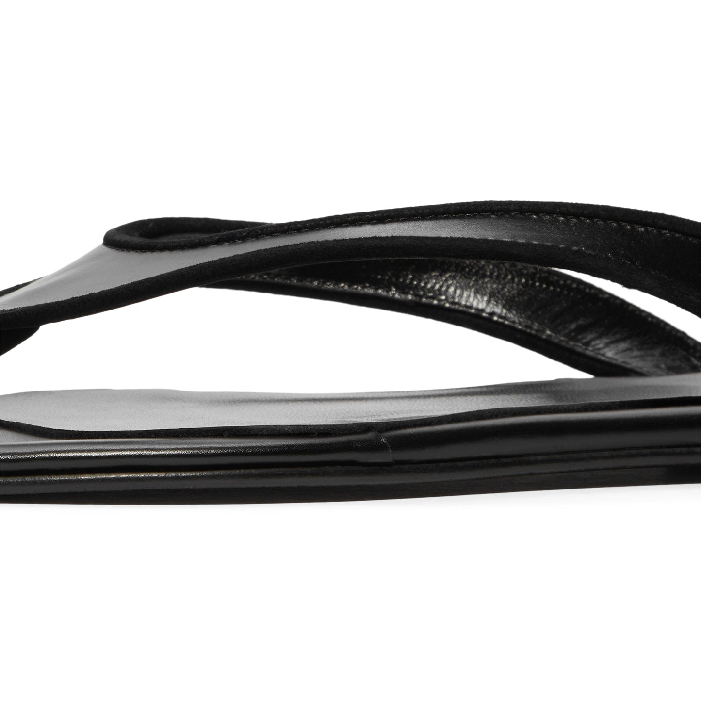 Jude Rue Sandal (Black Leather/Suede)