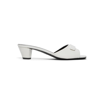 Jude Taina Mule (White Leather)