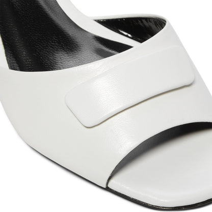 Jude Taina Mule (White Leather)