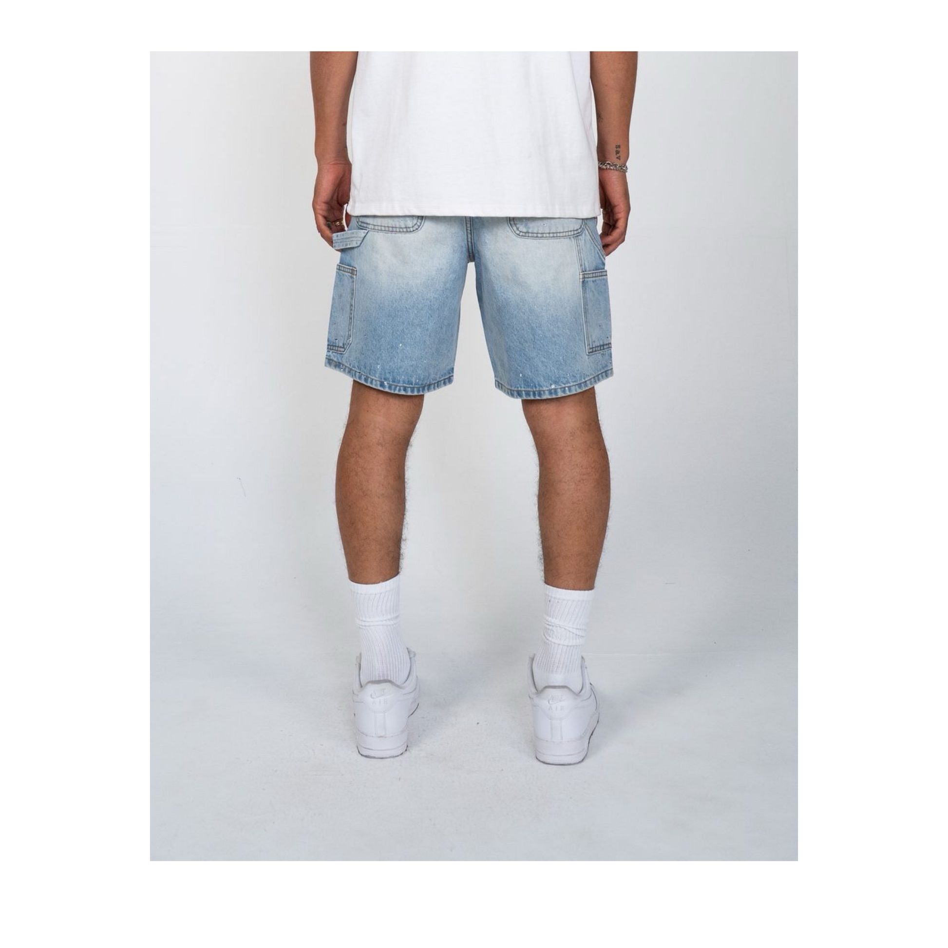 EPTM "Spotty " Denim Shorts
