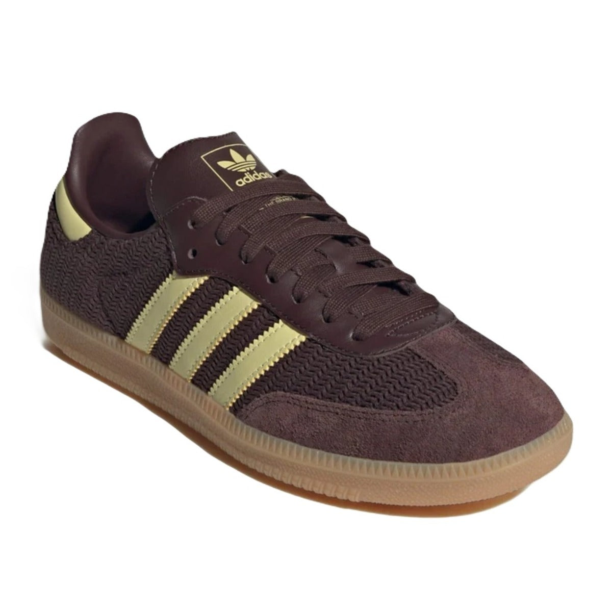adidas Samba OG Shadow Brown Powder Yellow (W)