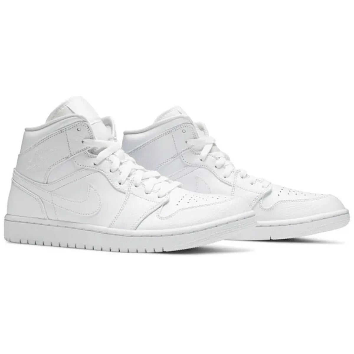 Jordan 1 Mid Triple White 2.0 (2020)