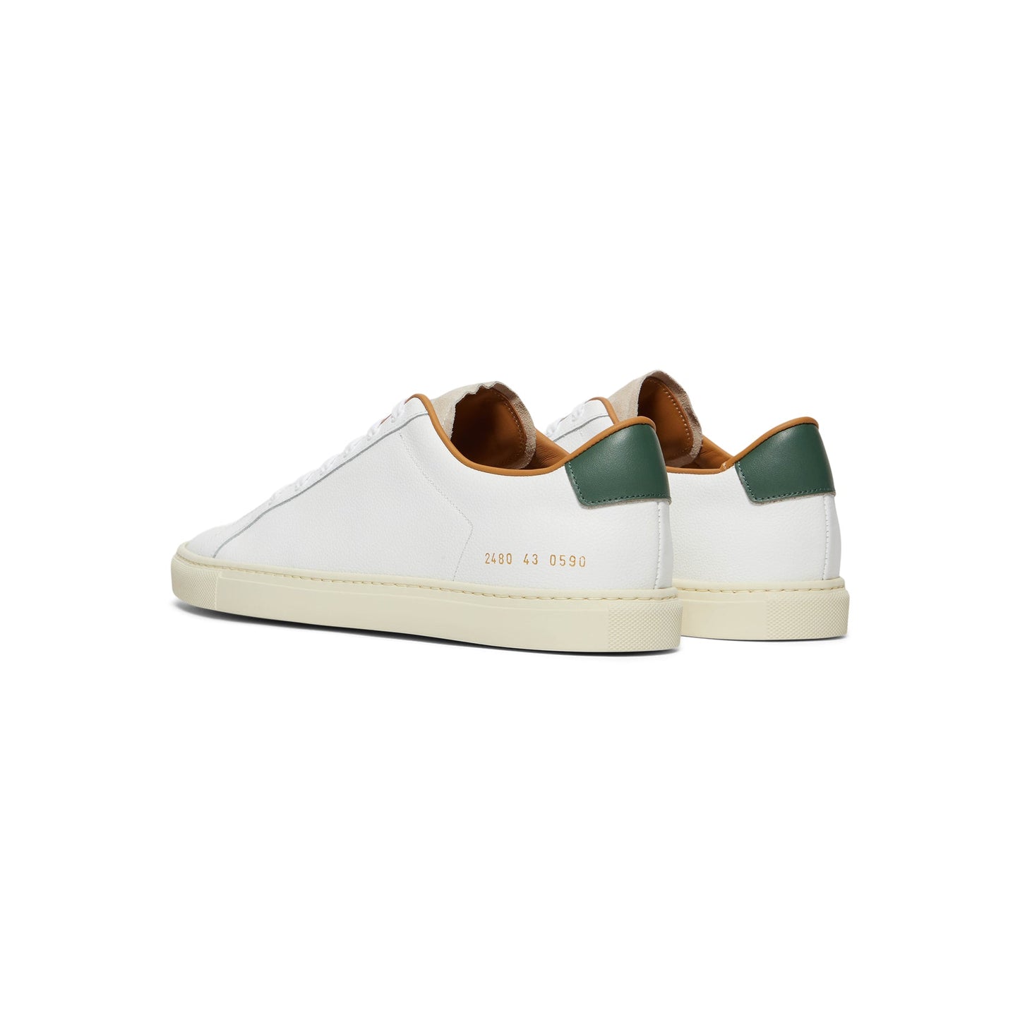 Common Projects Retro Low Profile (White/Green)