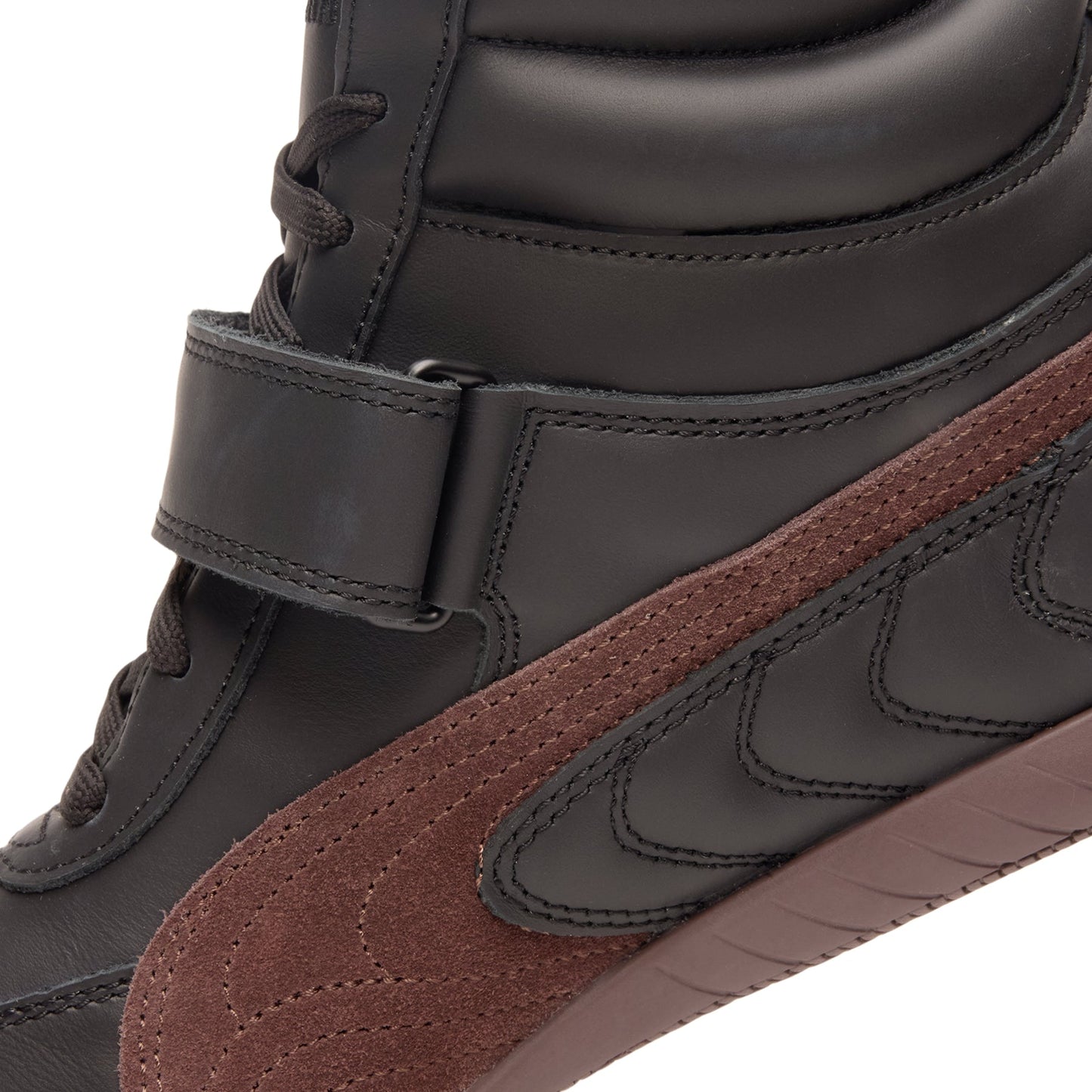 Puma Speedcat Wedge Leather WNS (02 - Puma Black-Chocolate Brown)