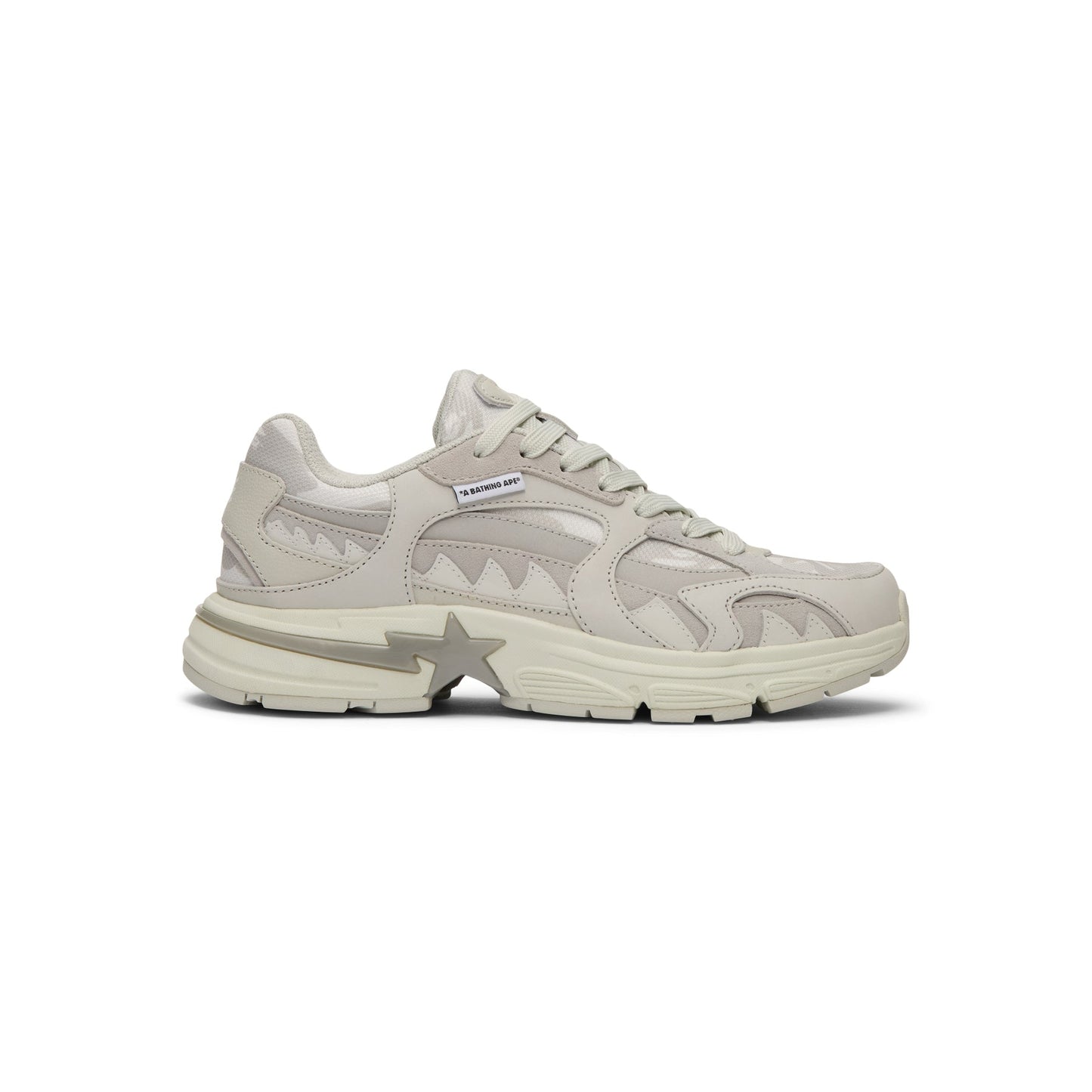 A Bathing Ape Bape Shark STA #1 M2 (White)