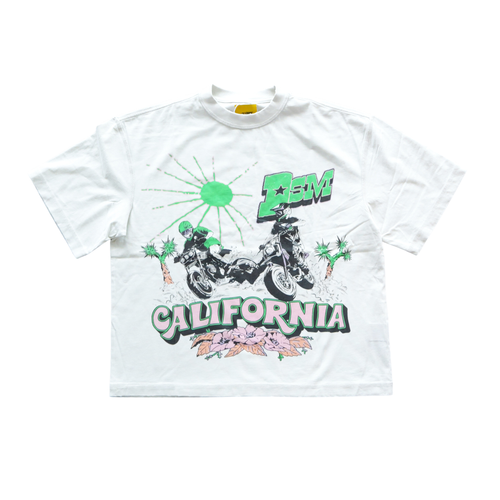 DSM "California Racing" Tee (Antique White)