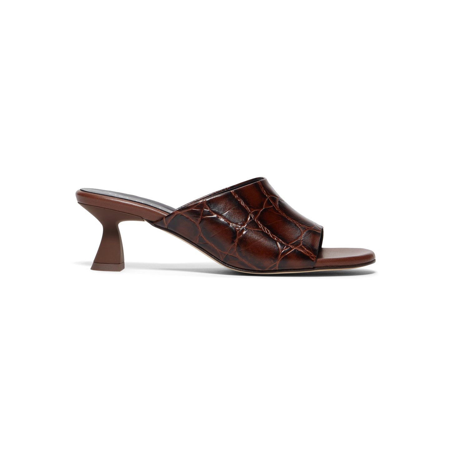Miista Talita Brown Coco Mule Sandals (Brown)
