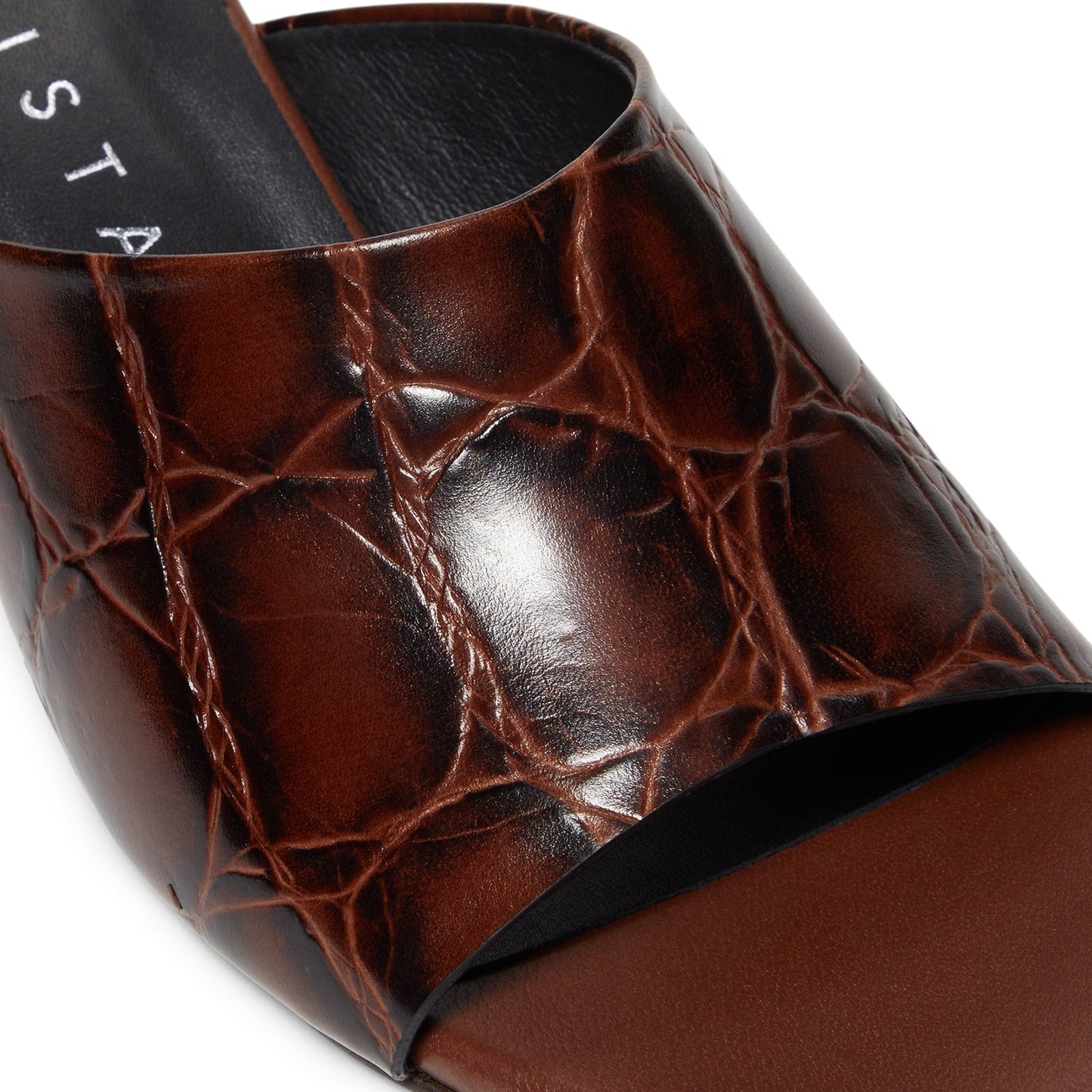 Miista Talita Brown Coco Mule Sandals (Brown)