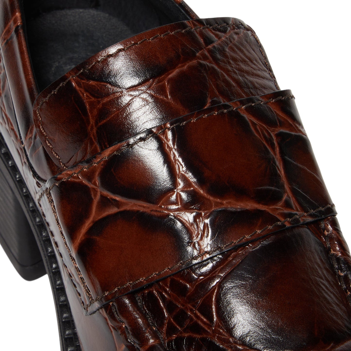 Miista Karina Brown Coco Loafers (Brown)
