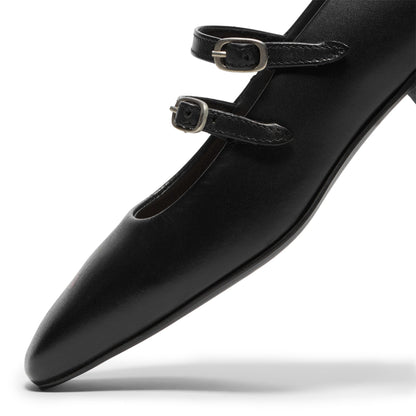 DUKE + DEXTER Ruby Cherry Mary Jane (Black)