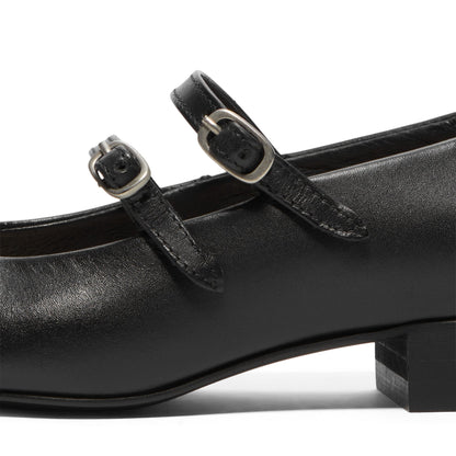 DUKE + DEXTER Ruby Cherry Mary Jane (Black)