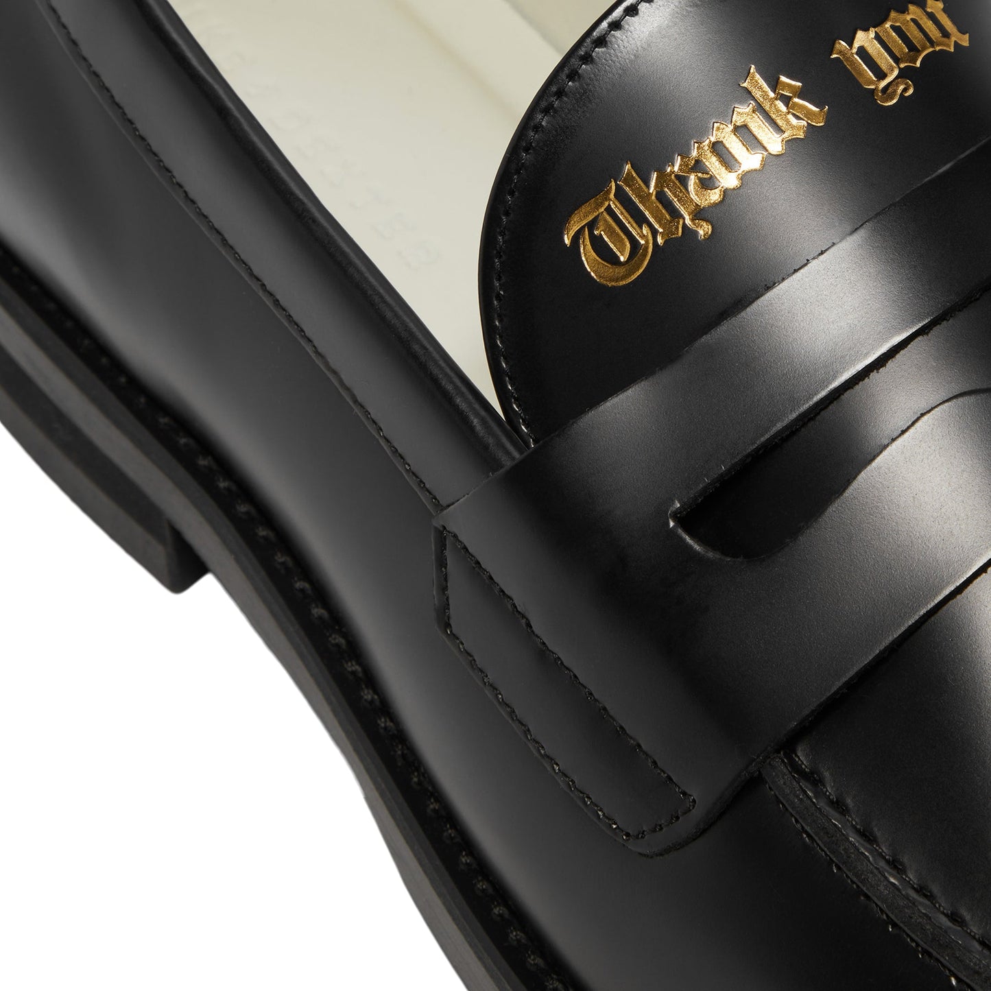 DUKE + DEXTER Wilde Thank You Good Night Penny Loafer (Black)
