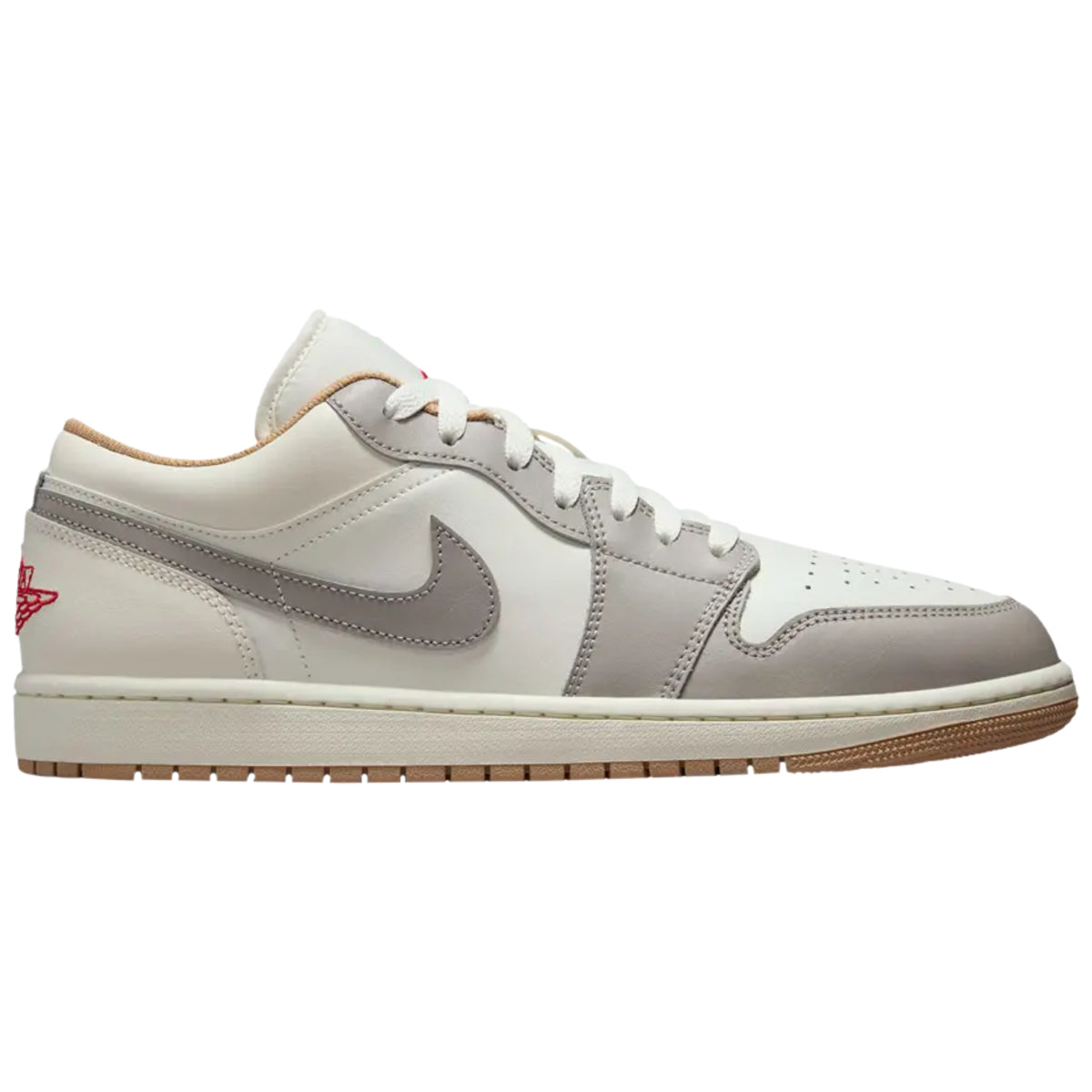 Jordan 1 Low Grey White