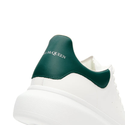 Alexander McQueen Sneaker S.Rubber (White/Phthalo green)
