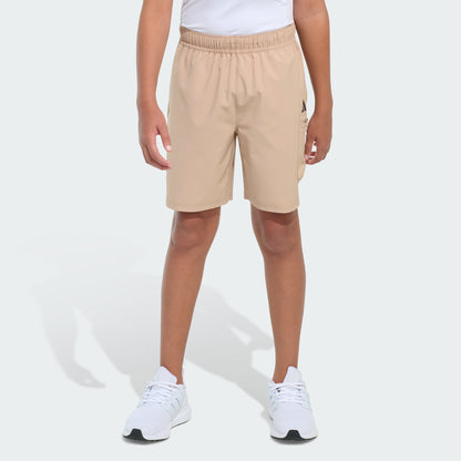 Kids' adidas Elastic Waistband Woven Cargo Ripstop Shorts