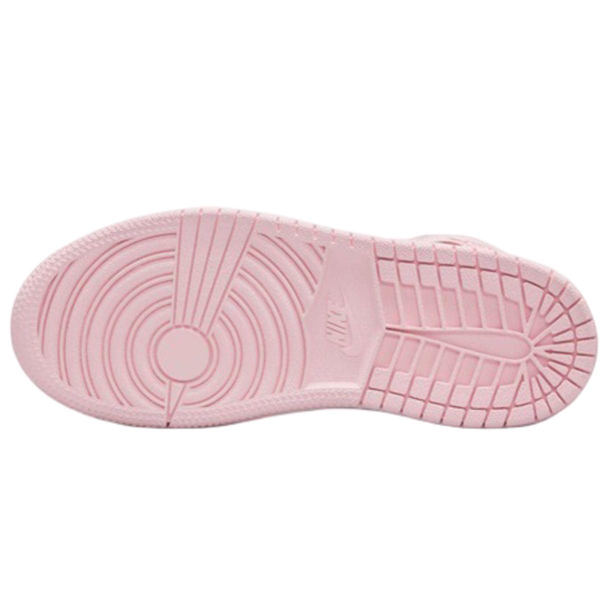 Jordan 1 Mid Pink Foam Fire Red White (PS)