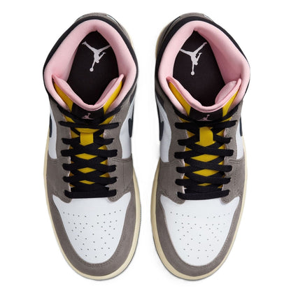 Jordan 1 Mid SE White Cave Stone