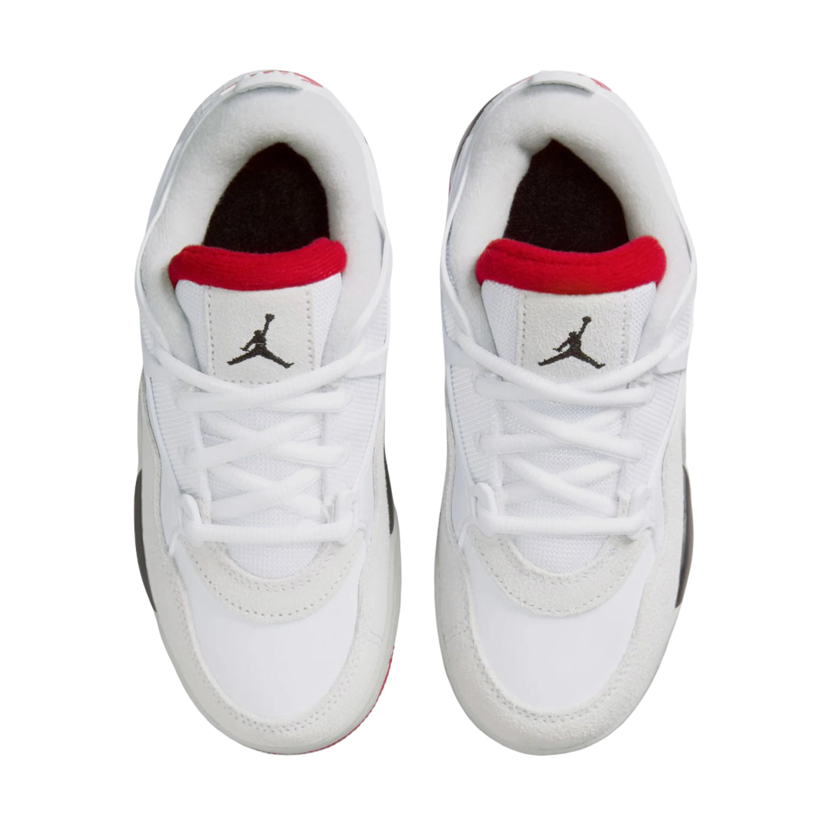 Jordan 4 RM White Black Neutral Grey Varsity Red (PS)