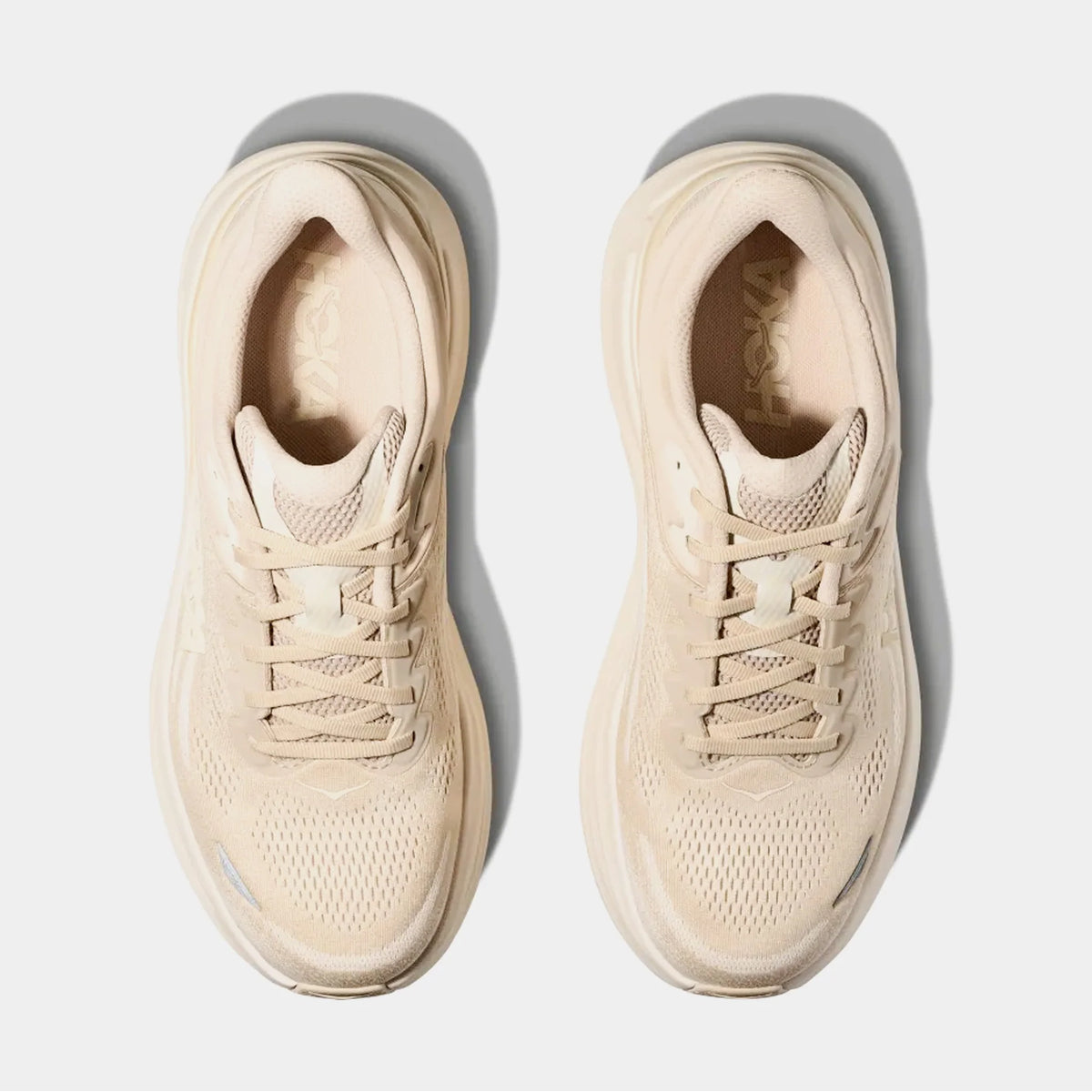 Hoka One One Bondi 9 Oatmeal Oat Milk