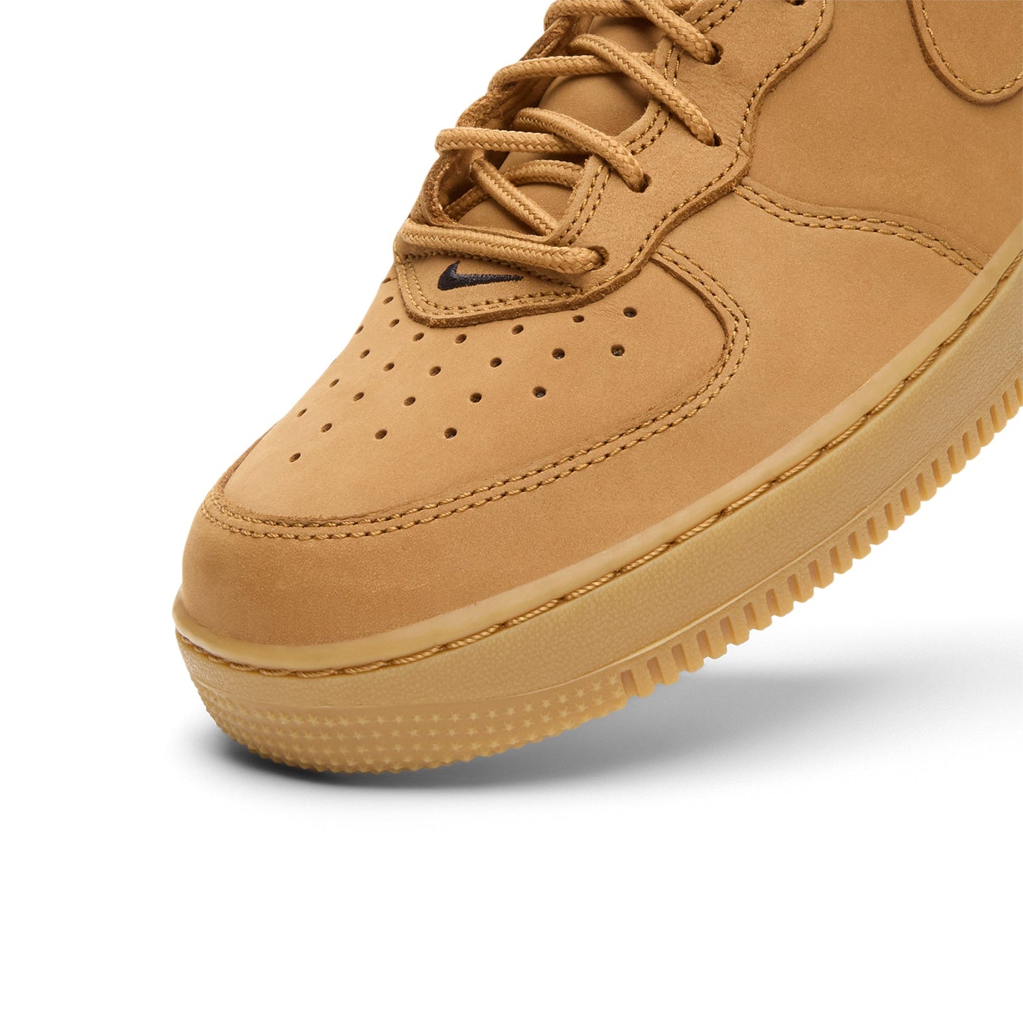 Nike Nike Air Force 1 Mid '07 Premium (Flax/Flax-Gum Yellow-Black)