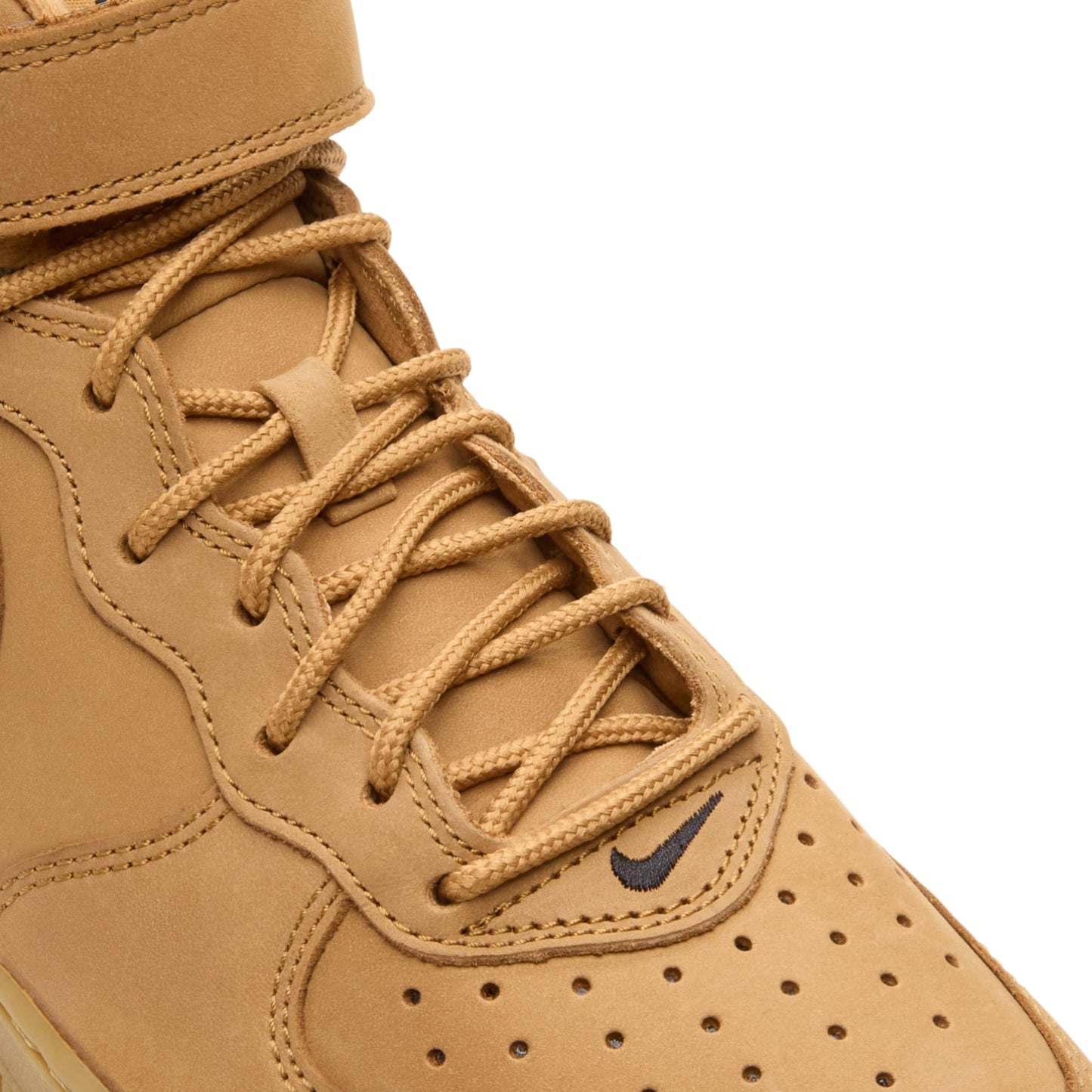 Nike Nike Air Force 1 Mid '07 Premium (Flax/Flax-Gum Yellow-Black)