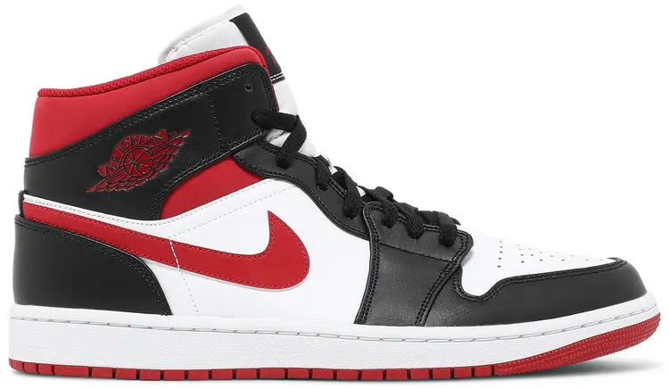 Jordan 1 Mid Gym Red Black White