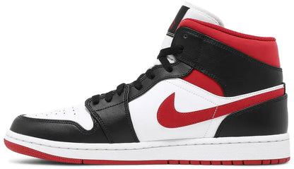 Jordan 1 Mid Gym Red Black White
