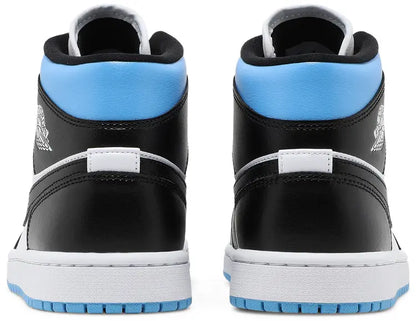 Jordan 1 Mid University Black White (W)