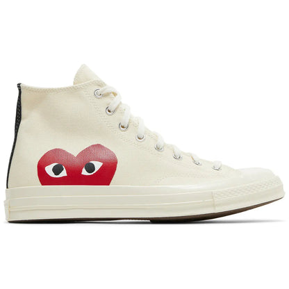 Converse Chuck Taylor All-Star 70 Hi Comme des Garcons PLAY White