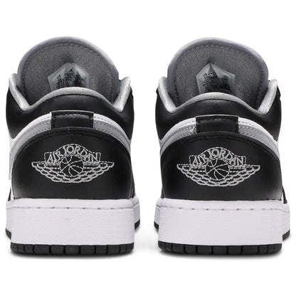 Jordan 1 Low Black White Grey (GS)