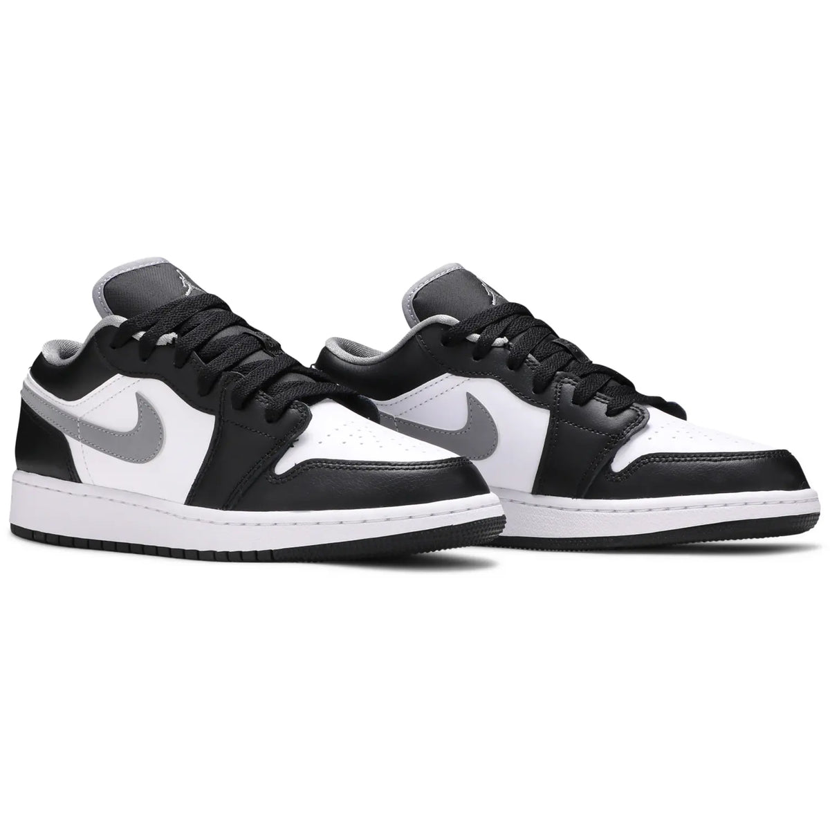 Jordan 1 Low Black White Grey (GS)