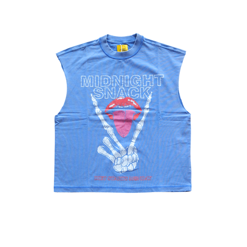 DSM "Midnight Snack" Cut Off Tee (Blue)