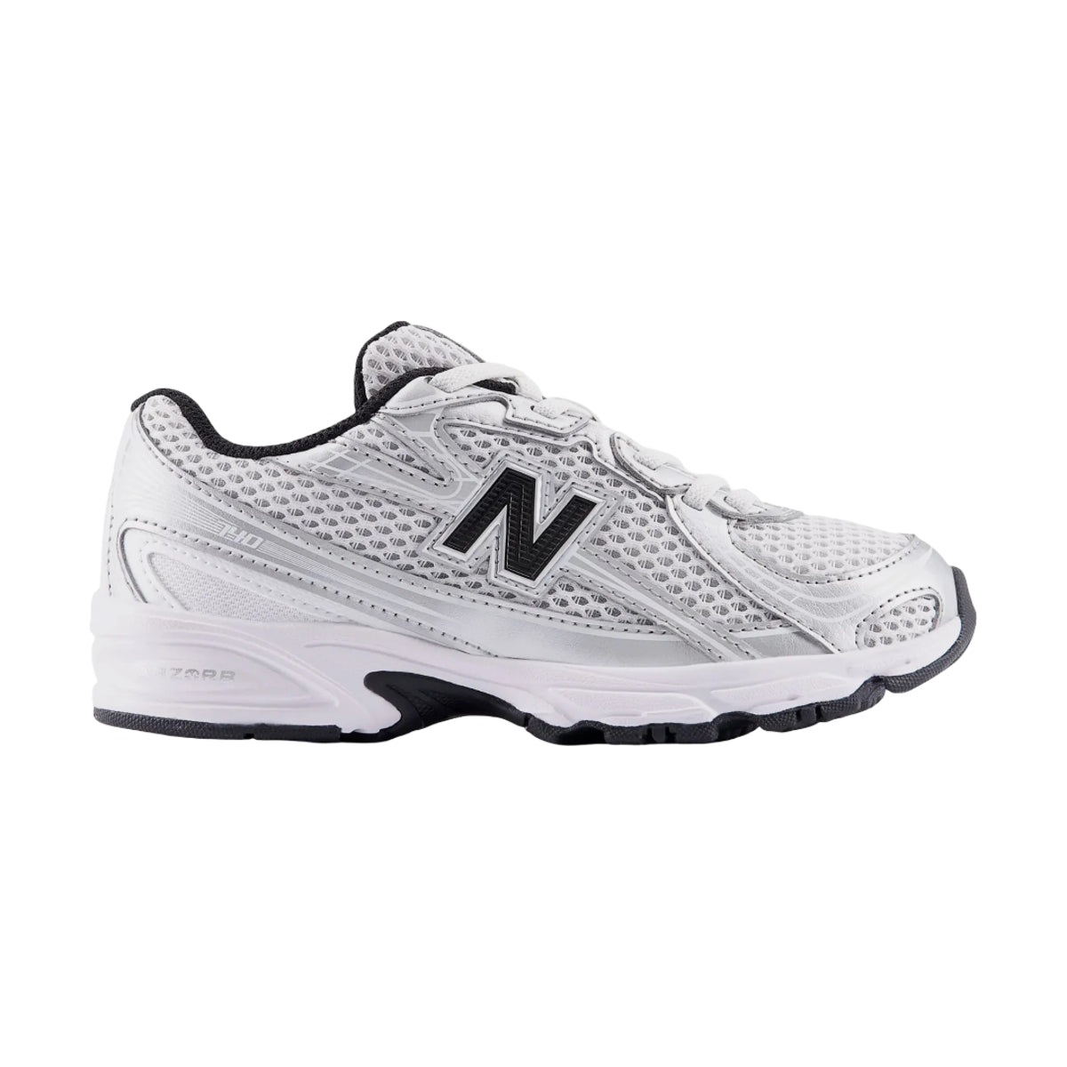New Balance 740 Bungee Lace Grey Black (PS)