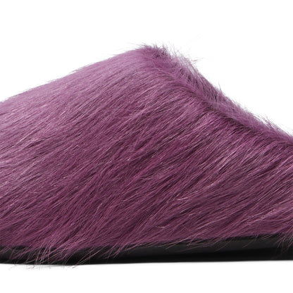 MARNI Womens Fussbett Sabot Mules (Prune violet)