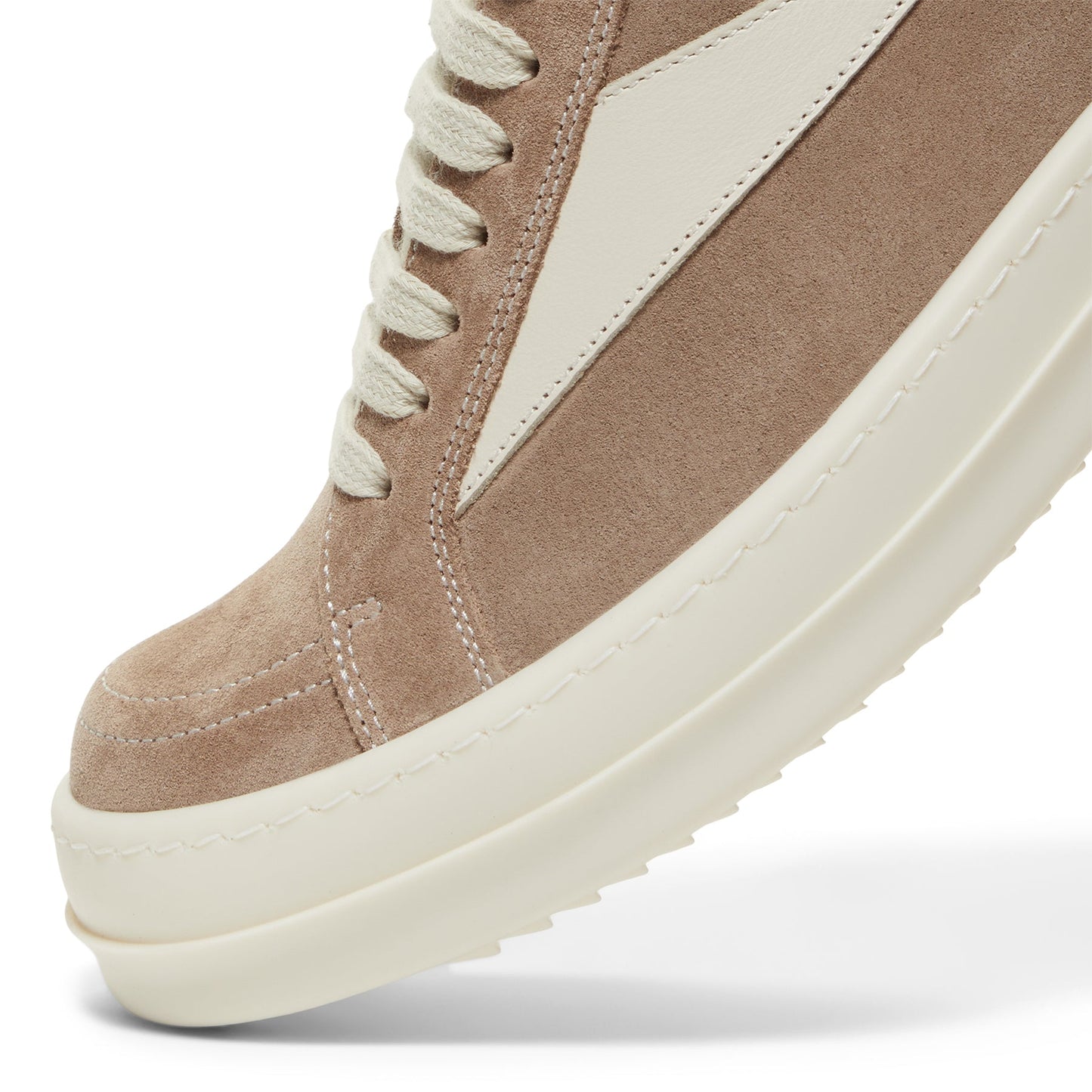Rick Owens Womens Vintage Sneakers (Flesh/Milk)