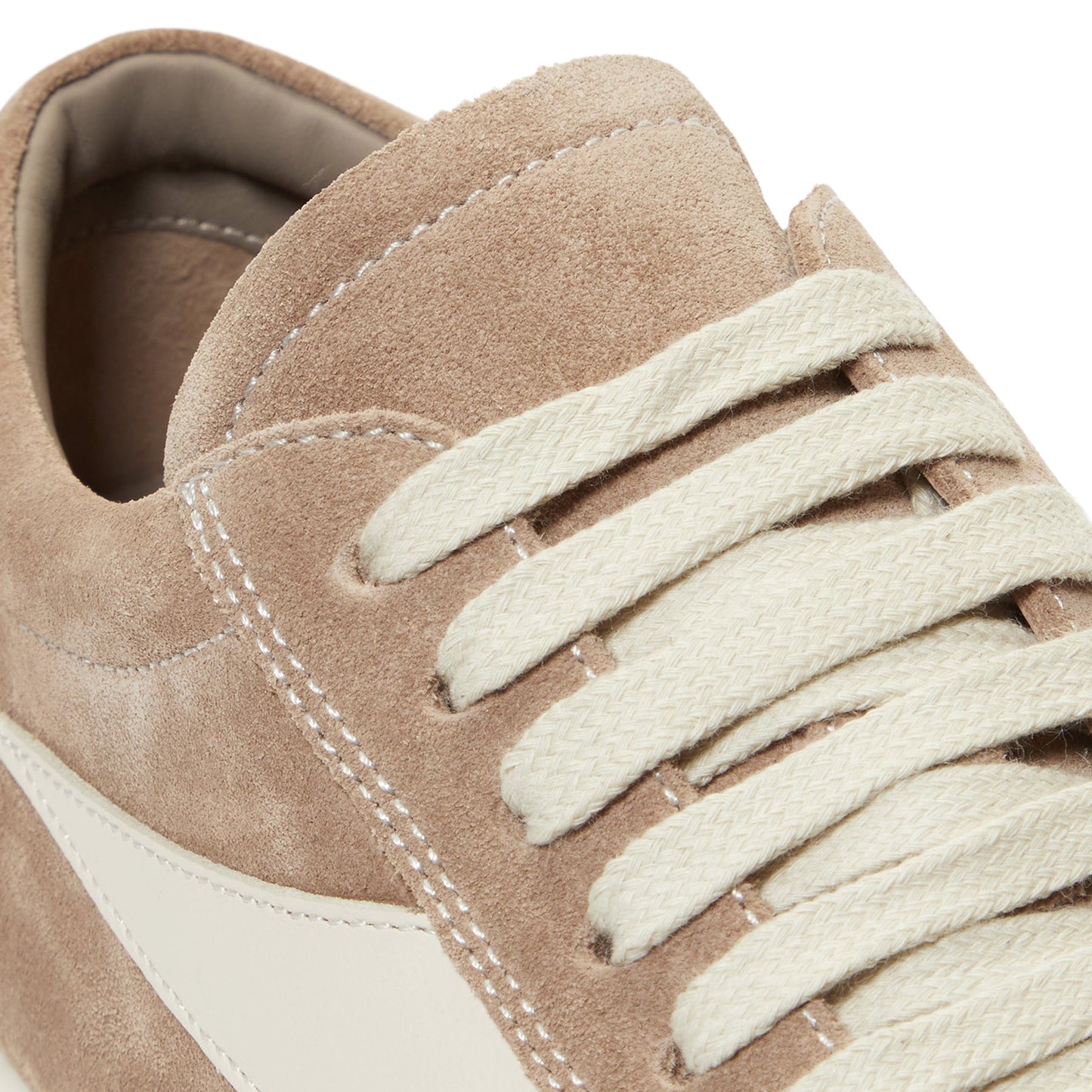 Rick Owens Womens Vintage Sneakers (Flesh/Milk)