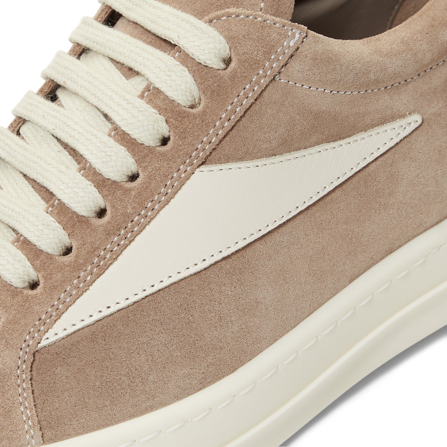 Rick Owens Womens Vintage Sneakers (Flesh/Milk)