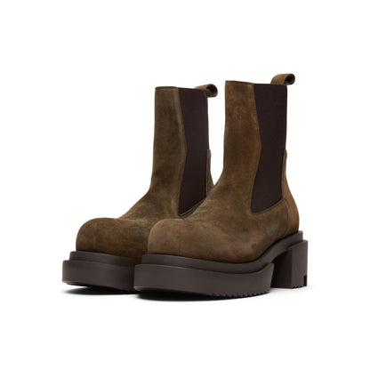 Rick Owens Beatle Bogun Boots (Indigo)
