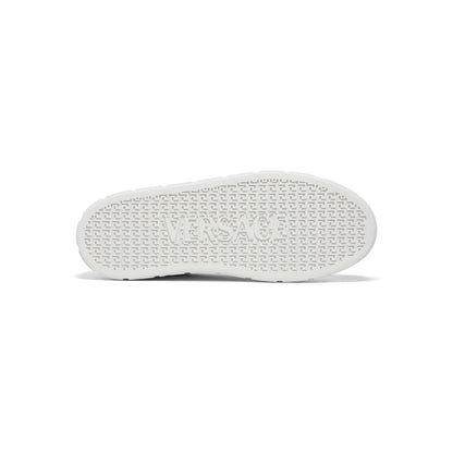 Versace Medusa Biggie Greca Sneakers (White/Silver)