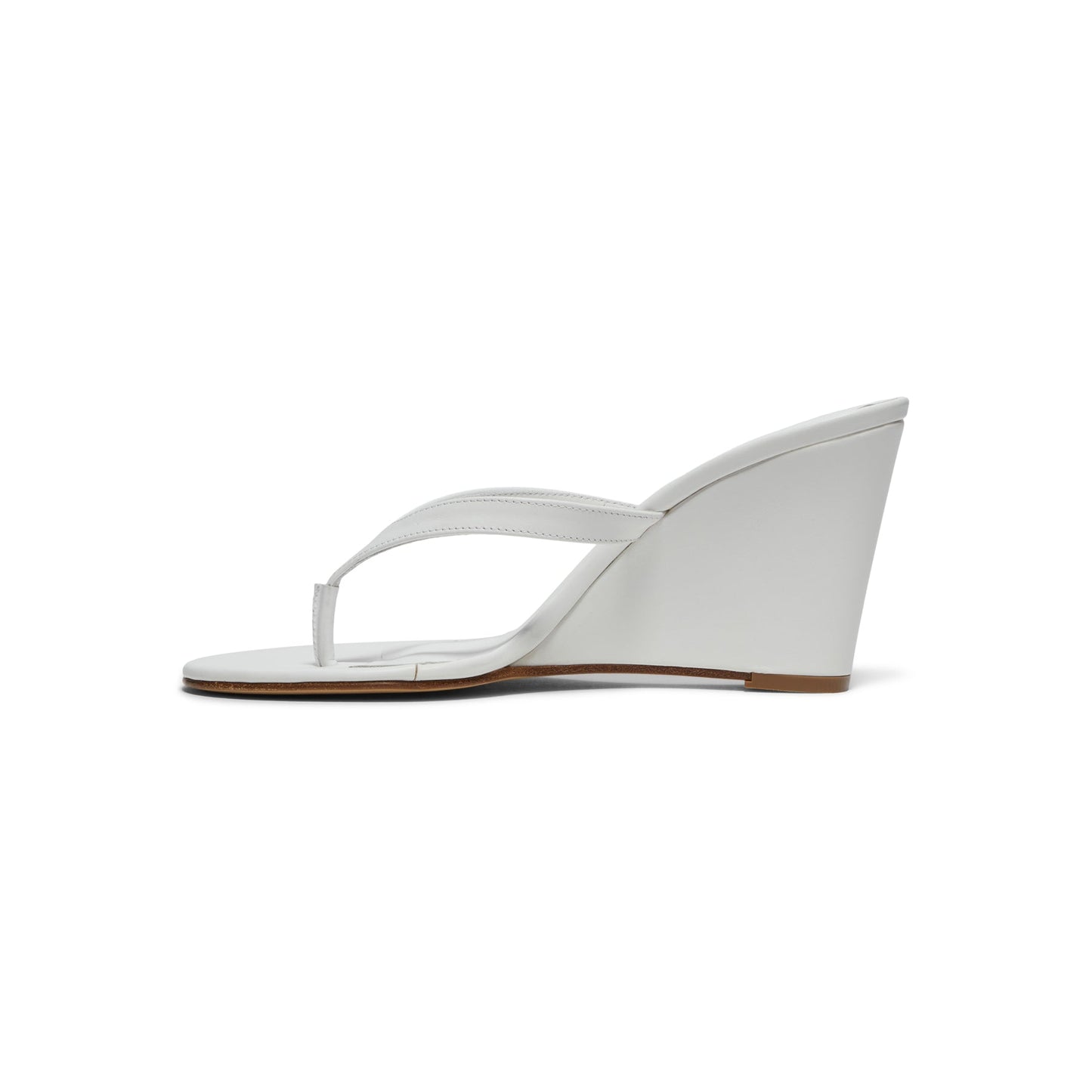 GIABORGHINI The Wedge Sandal (Optic White)
