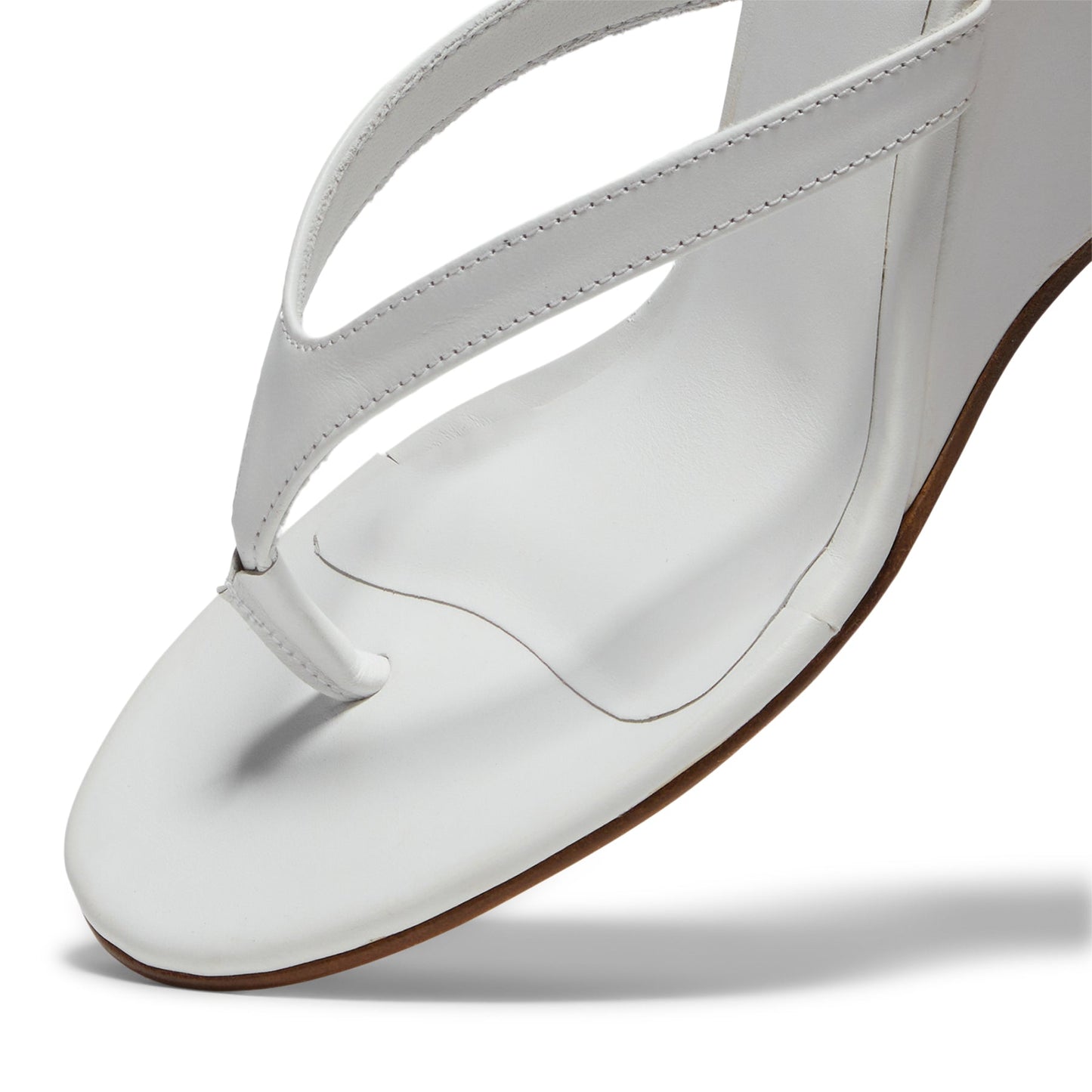 GIABORGHINI The Wedge Sandal (Optic White)