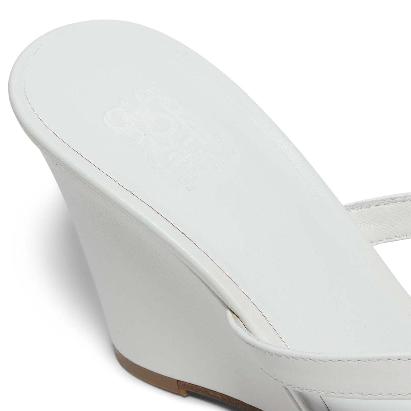 GIABORGHINI The Wedge Sandal (Optic White)