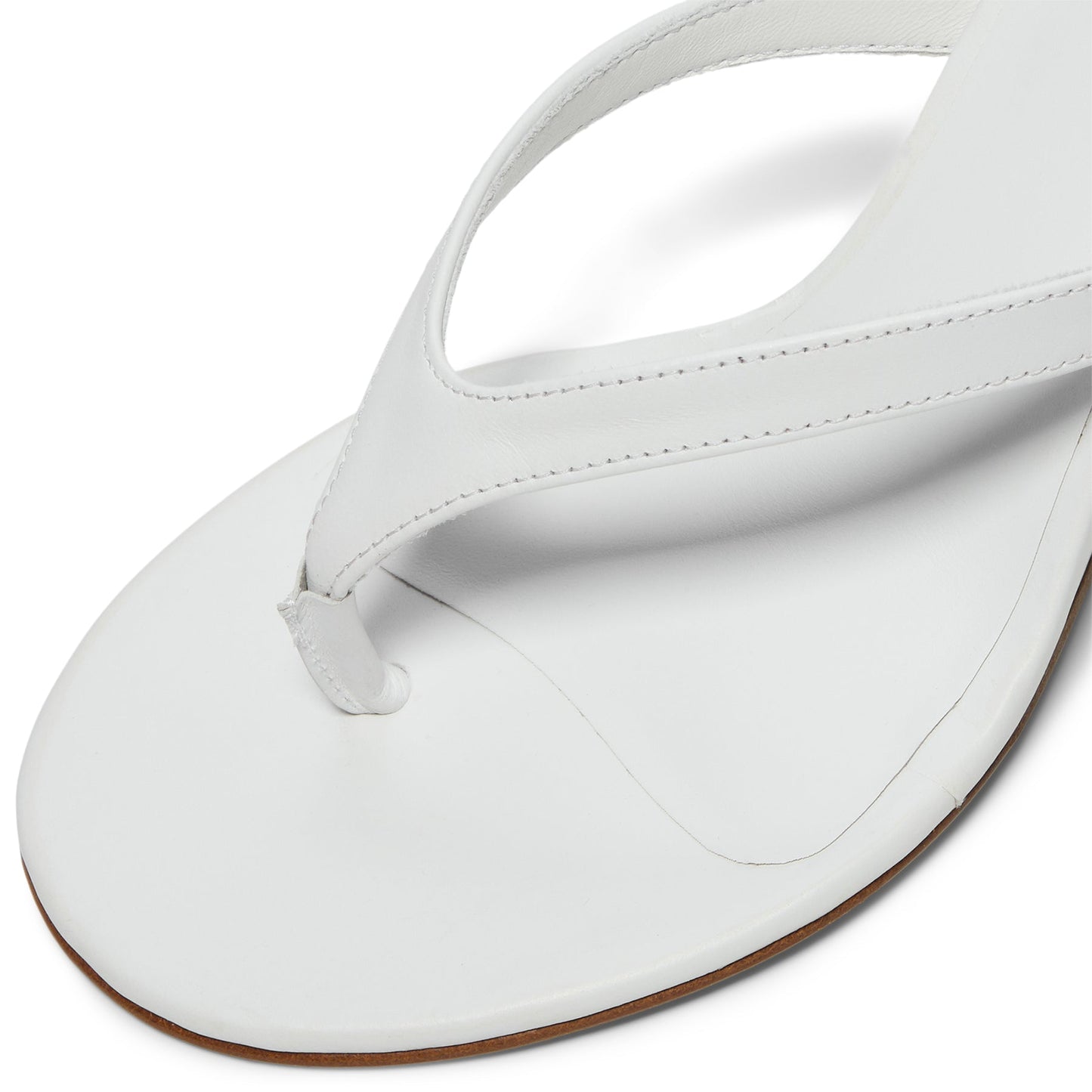 GIABORGHINI The Wedge Sandal (Optic White)