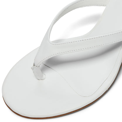 GIABORGHINI The Wedge Sandal (Optic White)