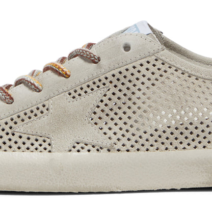 Golden Goose Super Star Forated Suede (Grey)