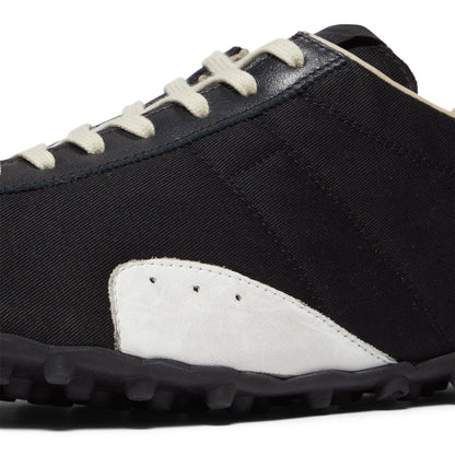 Maison Margiela Sprinter Low Top Shoes (Black/White/Anthracite)