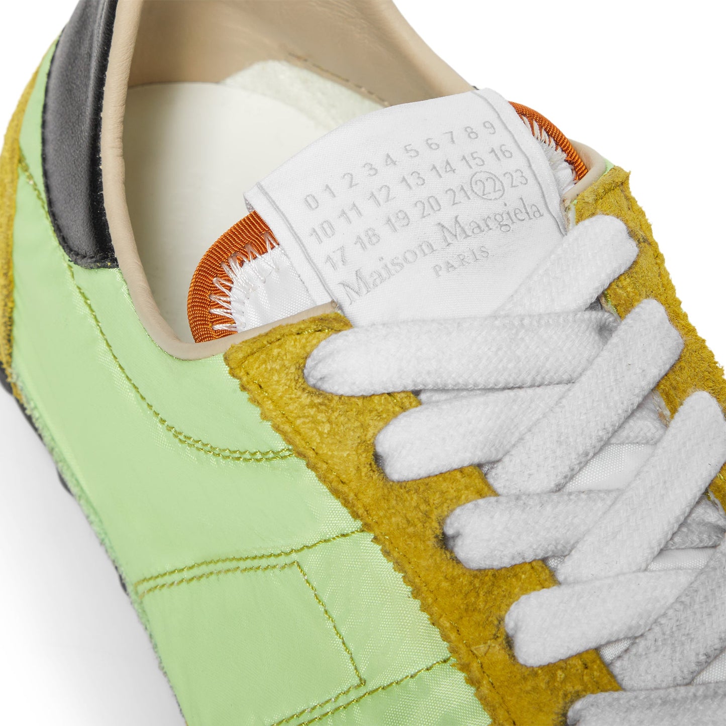 Maison Margiela Sprinter Low Top Shoes (Butterfly Green/Black)