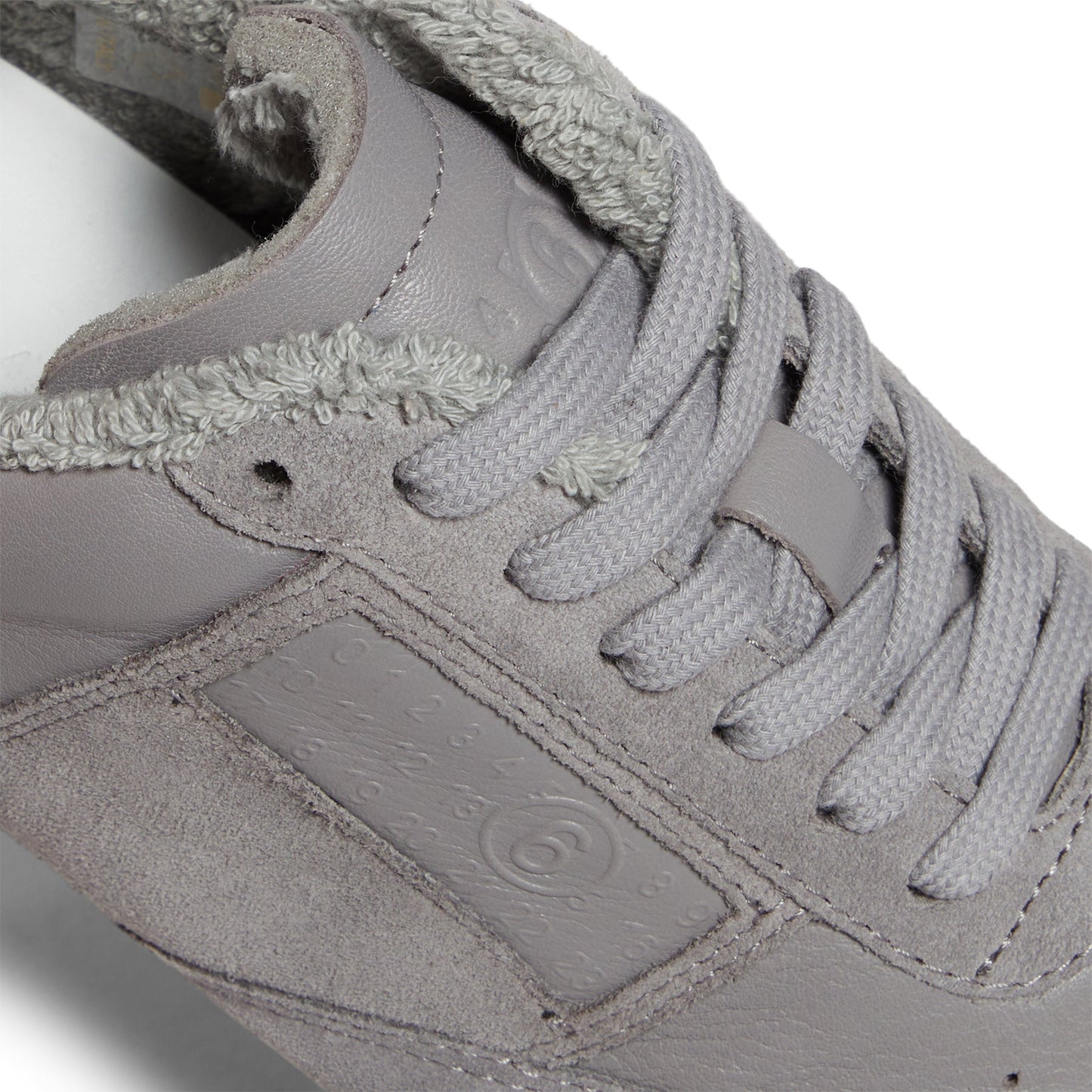 MM6 Maison Margiela Womens Anatomic Sneakers (Silver filigree)